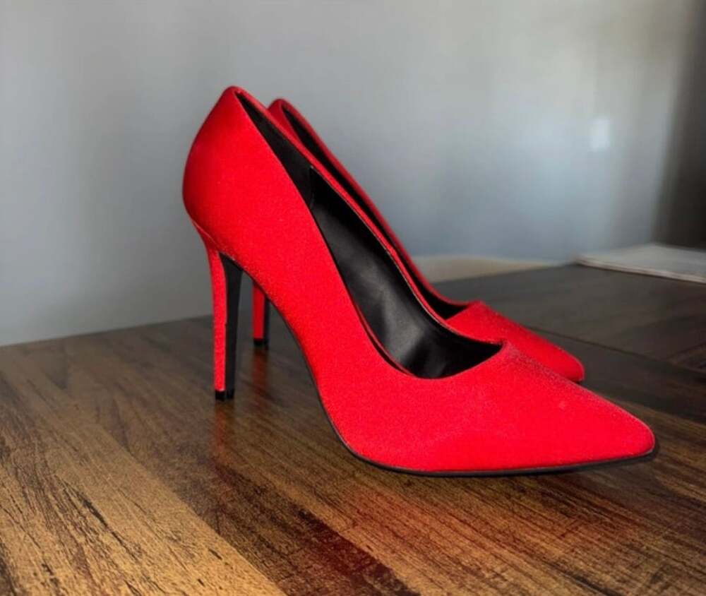 Call It Spring Red Pointed Toe Stiletto High Heel Pumps